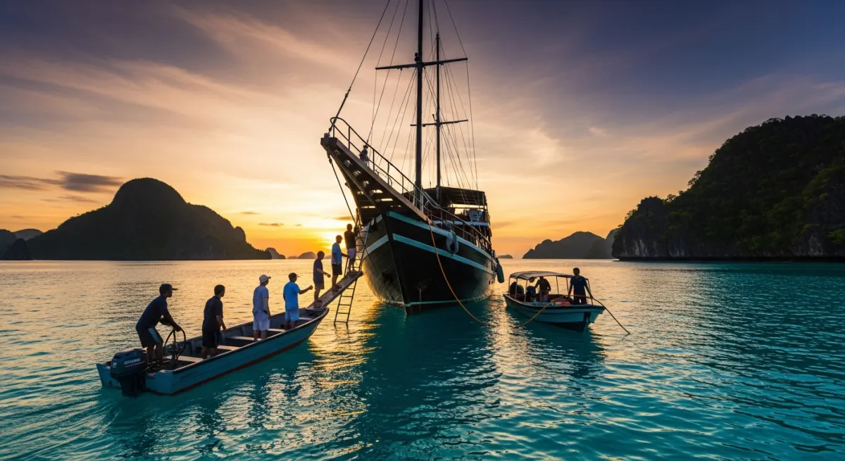 Raja Ampat Boat Charter from Sorong: Boarding, Fuel & Route Start