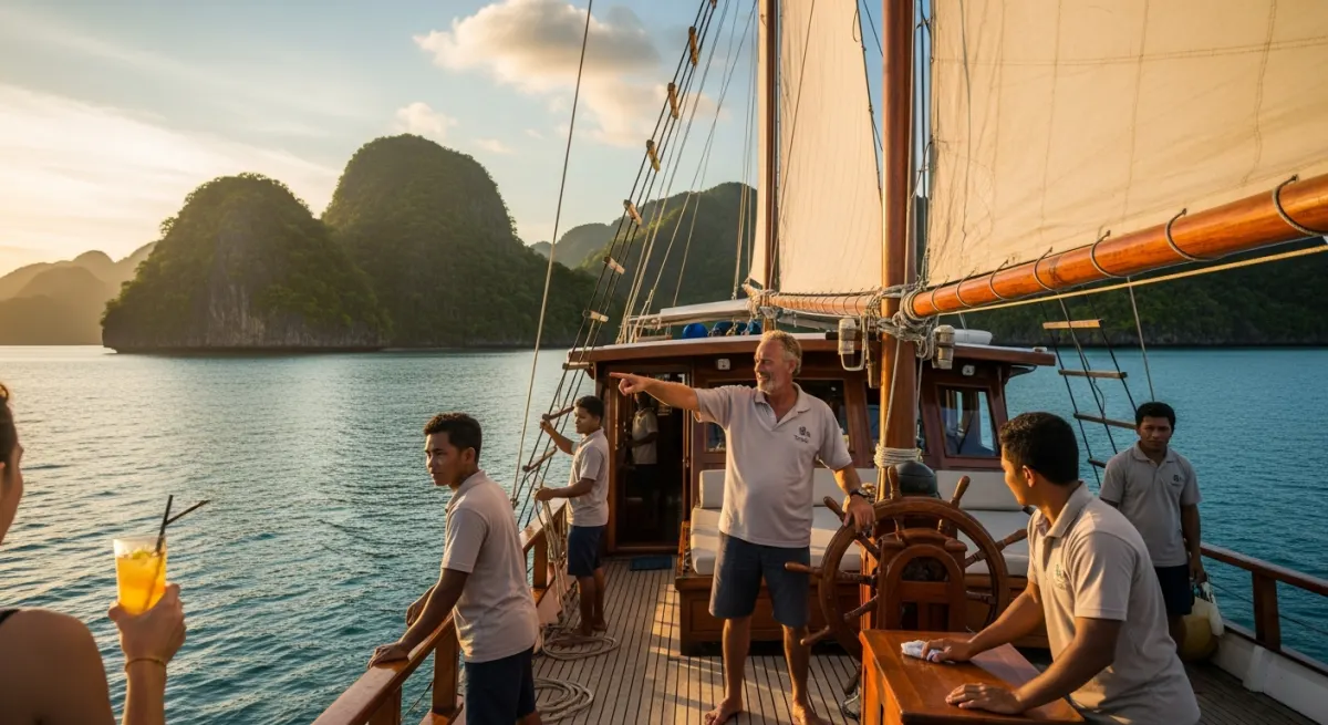 Raja Ampat Crewed Boat Charter: Captain, Crew & What They Handle