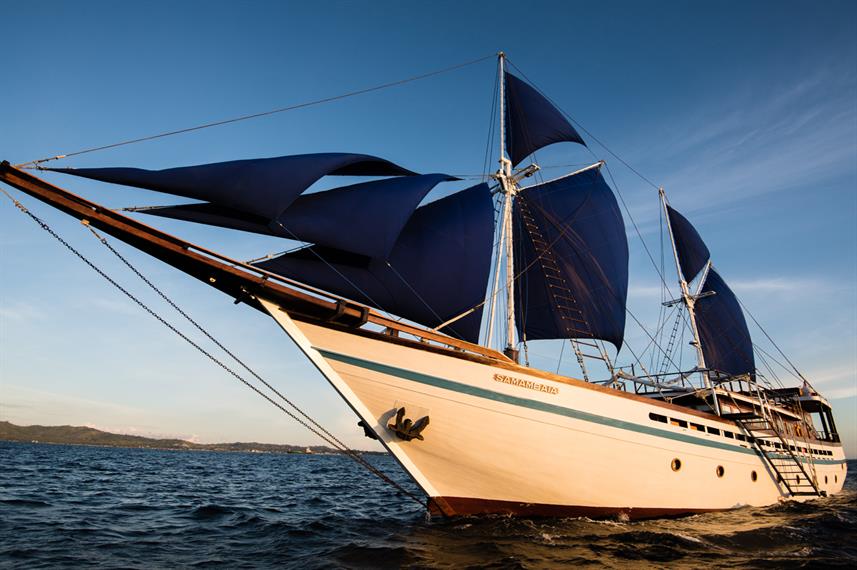 Samambaia — charter yacht in Raja Ampat