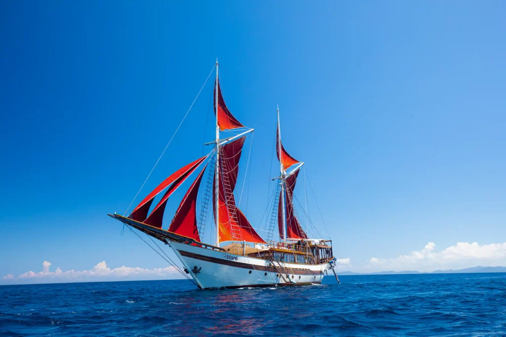 Tiare — Traditional Wooden Boat available for charter in Raja Ampat