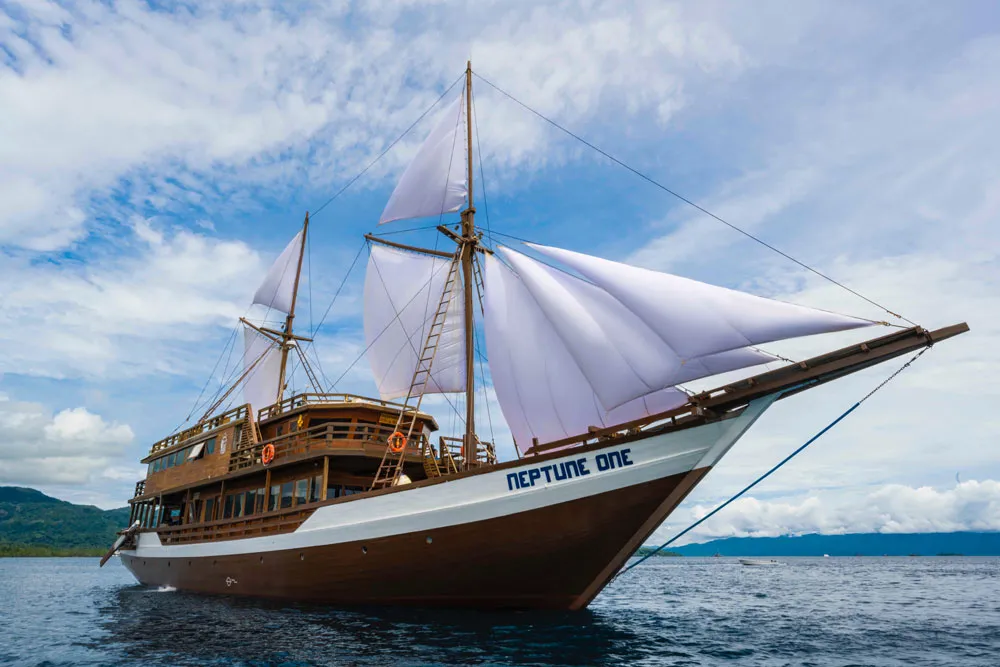Neptune One — charter yacht in Raja Ampat
