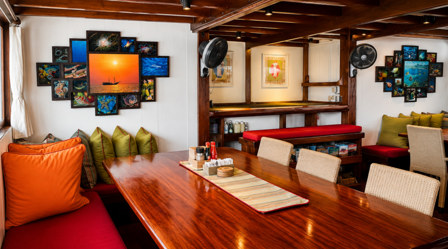 Seven Seas — Luxury Buginese Schooner charter in Raja Ampat