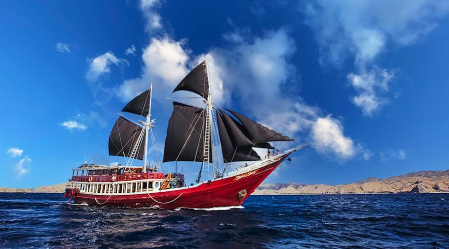 Seven Seas — Luxury Buginese Schooner available for charter in Raja Ampat